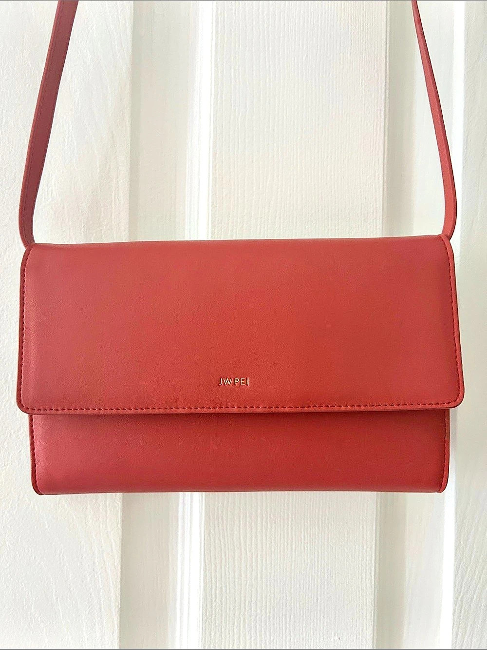 JW PEI The Flap Wallet, vegan leather